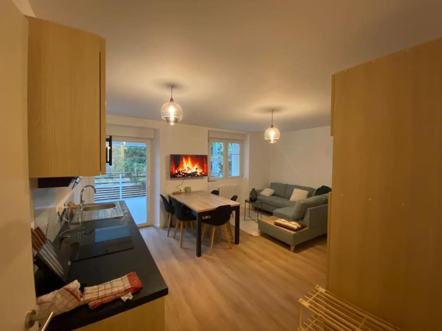 Appartement Chaleureux Au Pied Des Pistes Orbey Extérieur photo